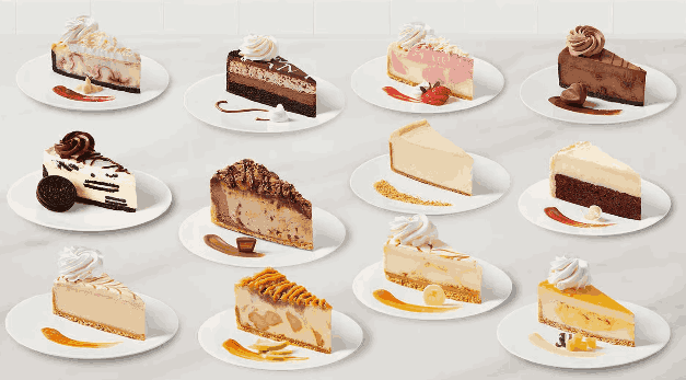 Chef's choice Slice of Cheesecake Factory cake